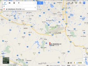 田万ダム地図2