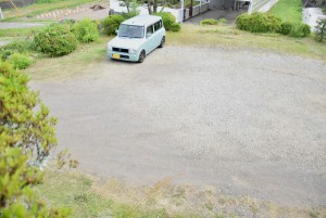 五風十雨の駐車場