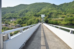 殿川ダム堤頂