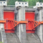 【ダムカード徳島県】正木ダム！真紅のラジアルゲートがカッコいい！ダムへの行き方がとにかく遠くて迷う