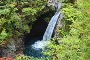 徳島　大釜の滝